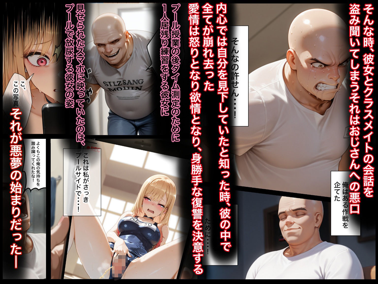メス猫墜ち  NTRの記録  マリン編 サンプル2ページ目