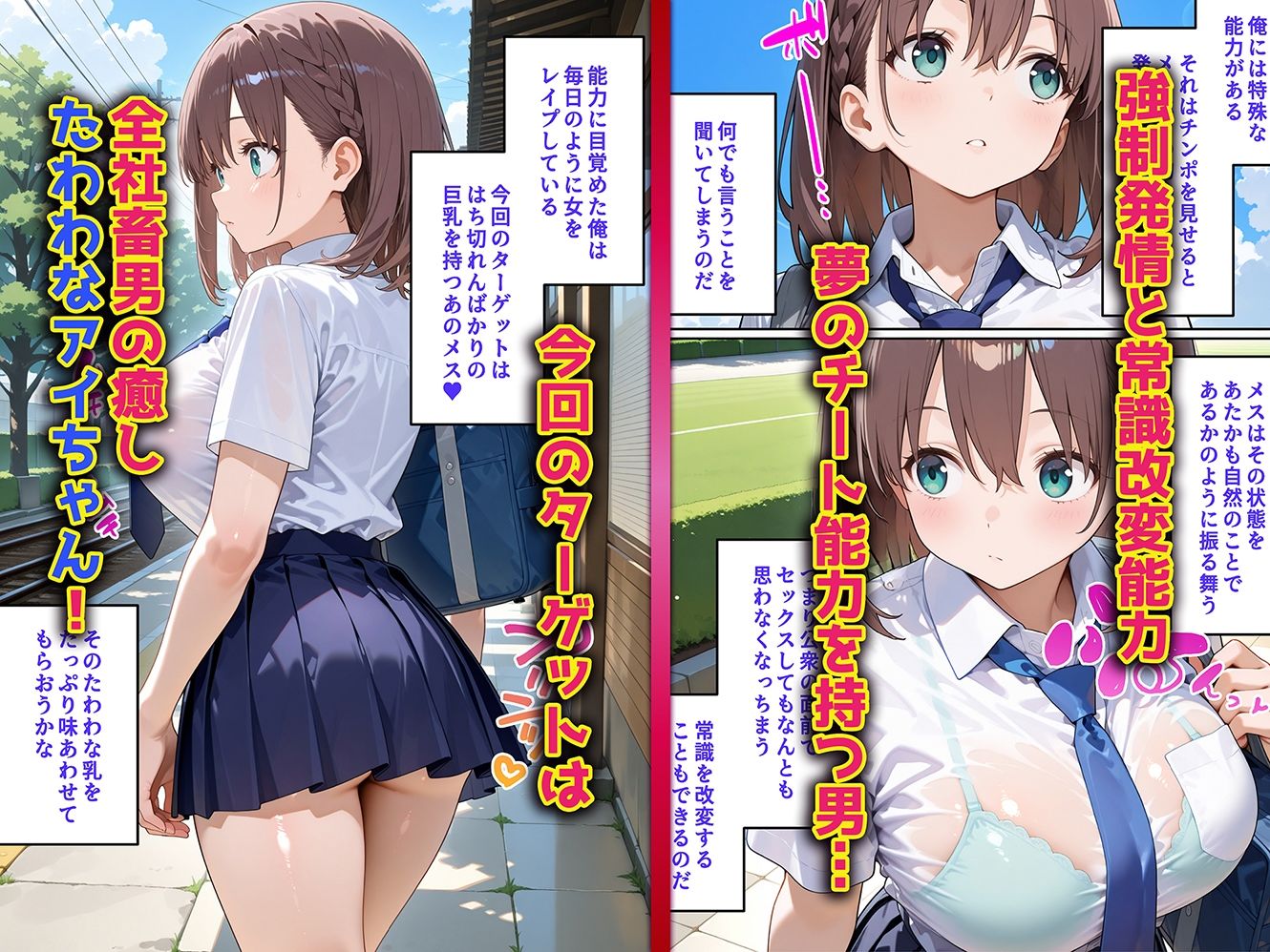 母娘姦  たわわな親子編 サンプル1ページ目