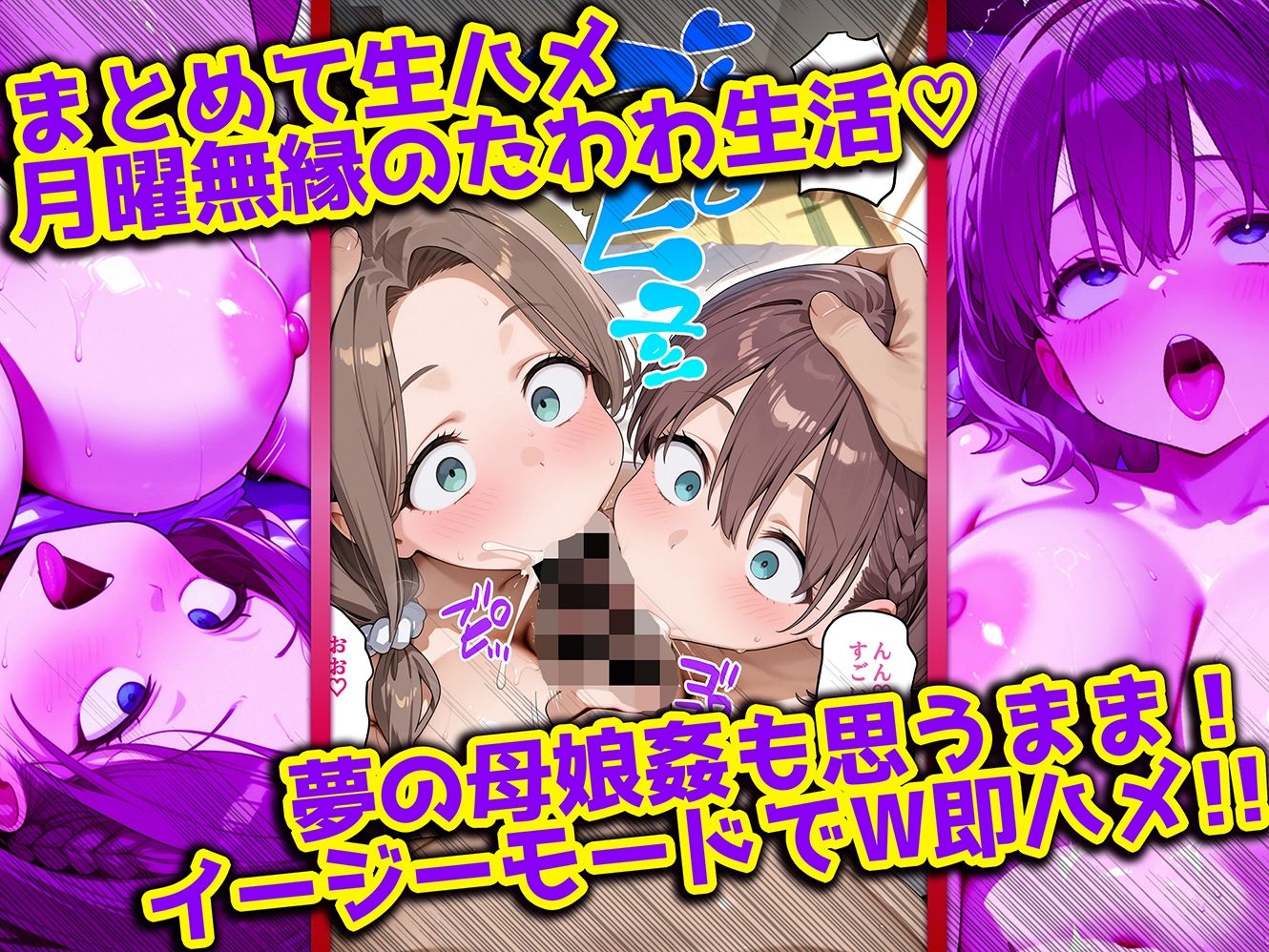 母娘姦  たわわな親子編 サンプル7ページ目