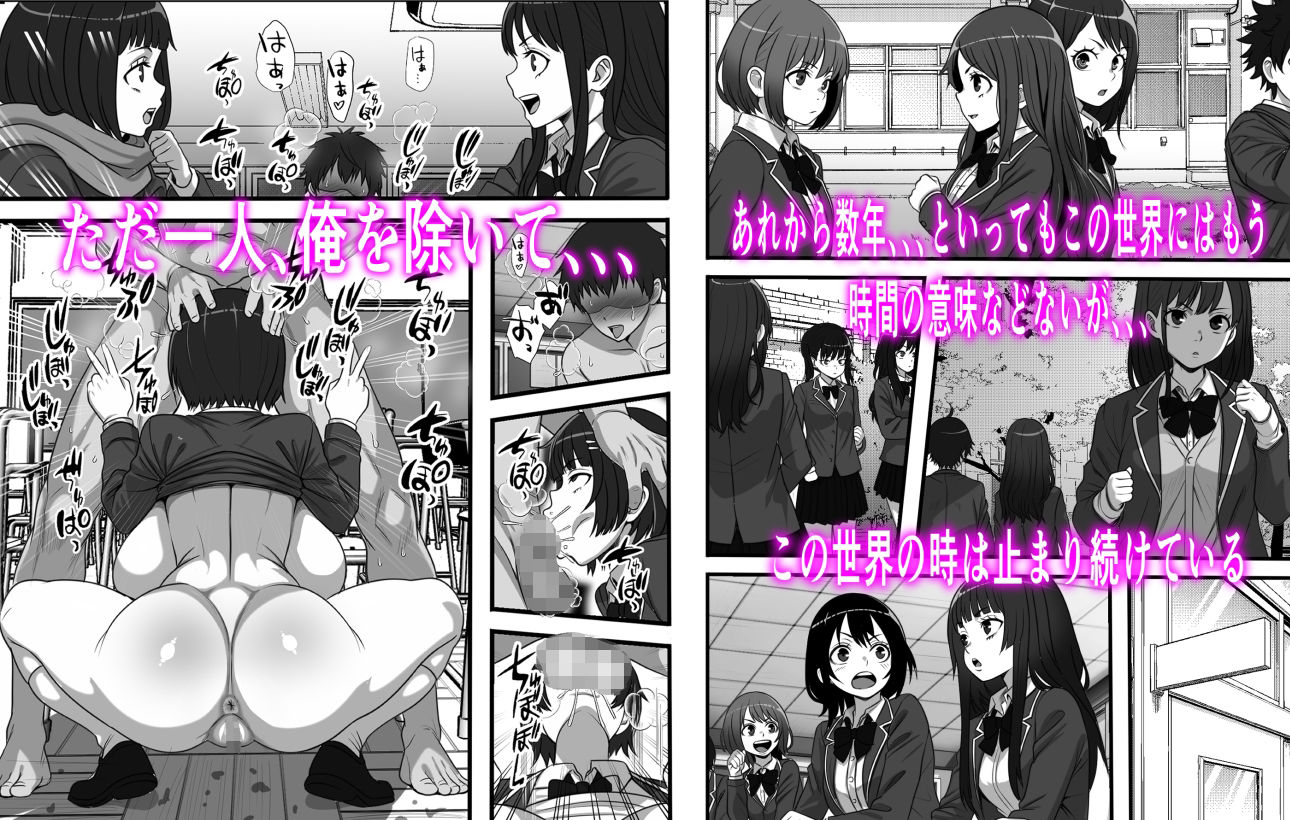 俺がコキ捨てSEXしている間以外時間が停止して数年たったのだが、、、 サンプル2ページ目