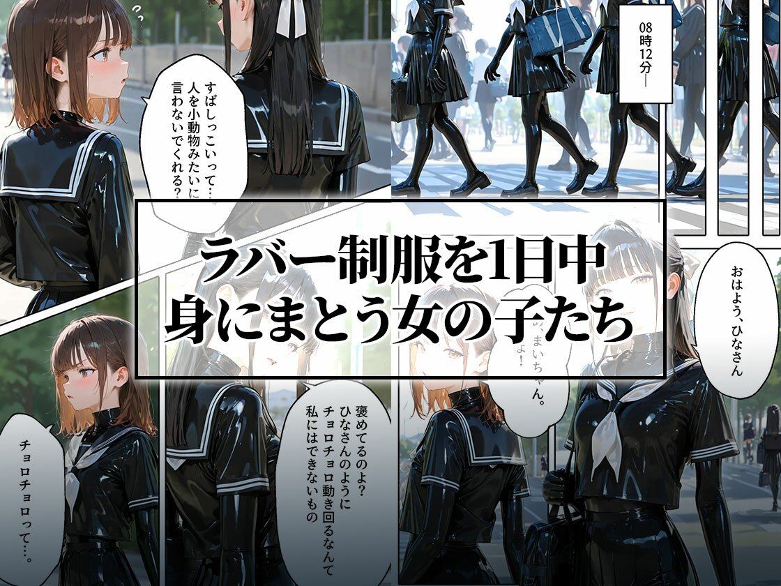 護謨学院｜更生プログラム【96Pコミック】放課後の連続拘束絶頂 サンプル1ページ目
