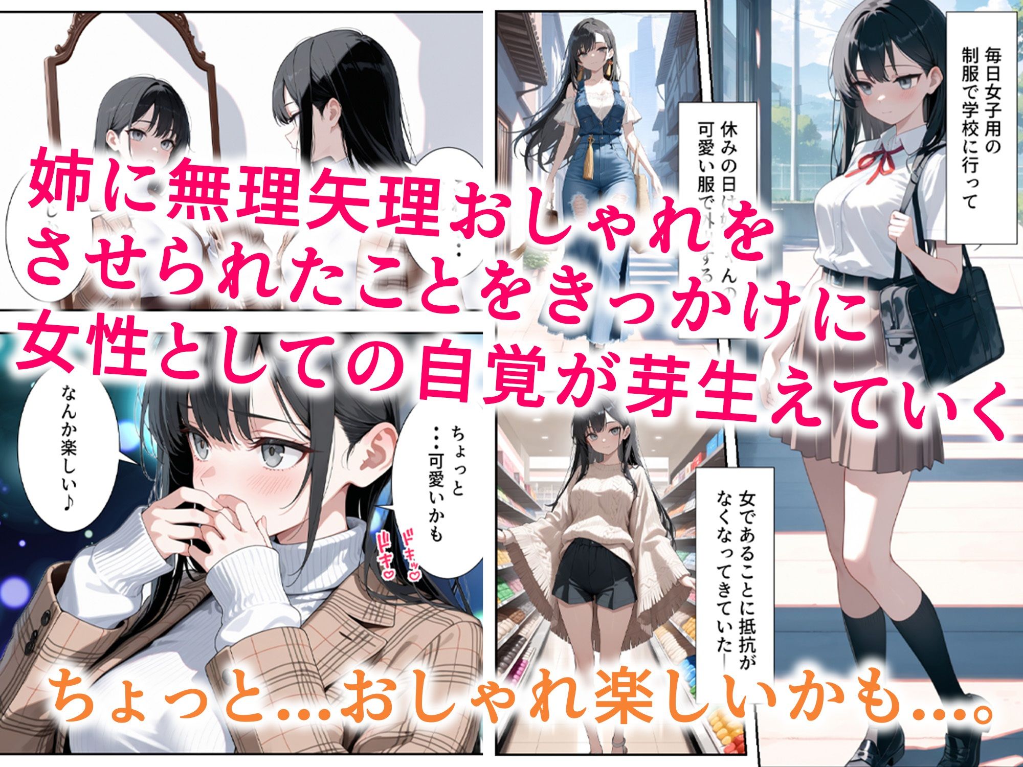 今年も女体化の季節がやってきました サンプル3ページ目
