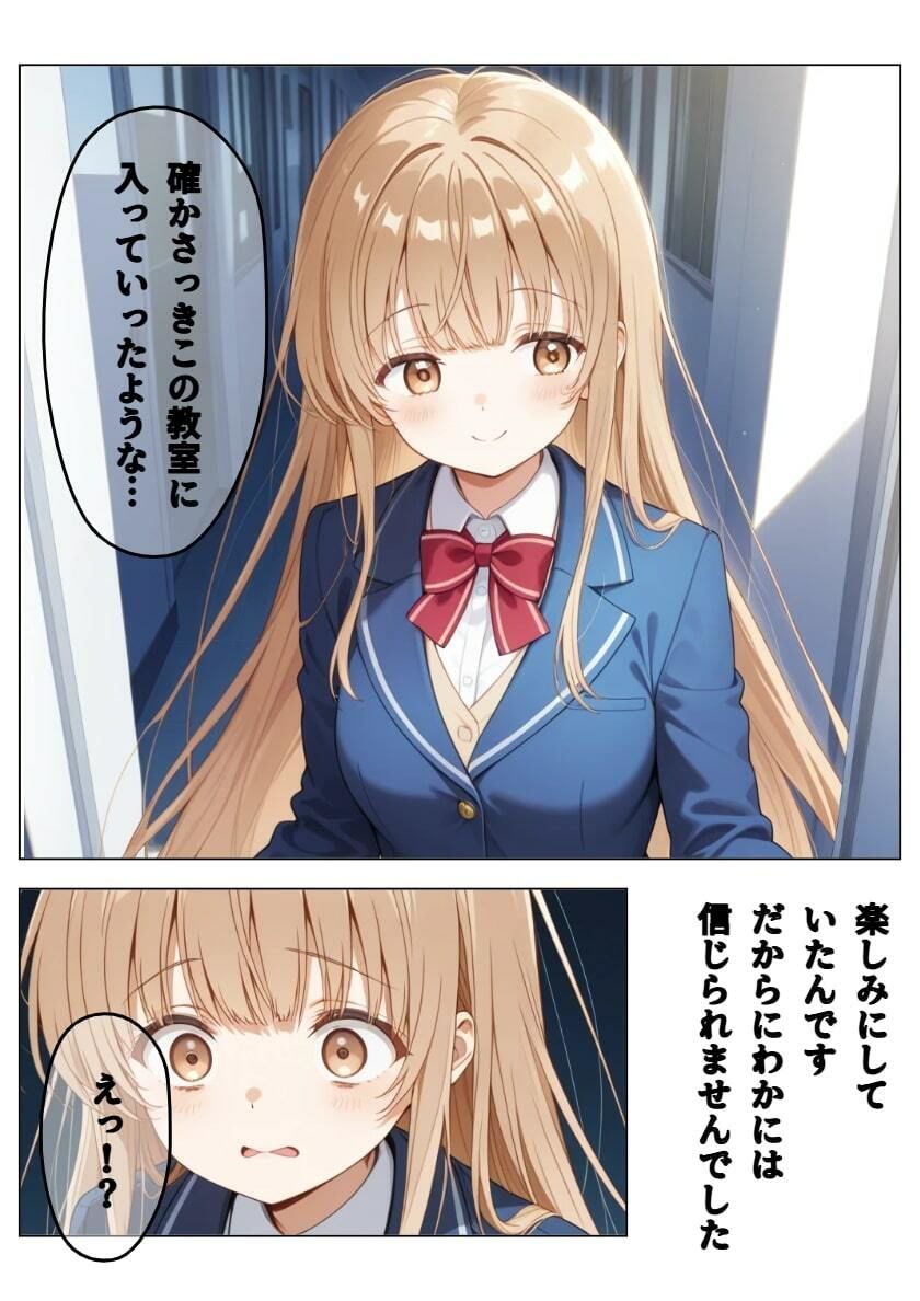 イケメン転校生に寝取られた天使様 サンプル2ページ目