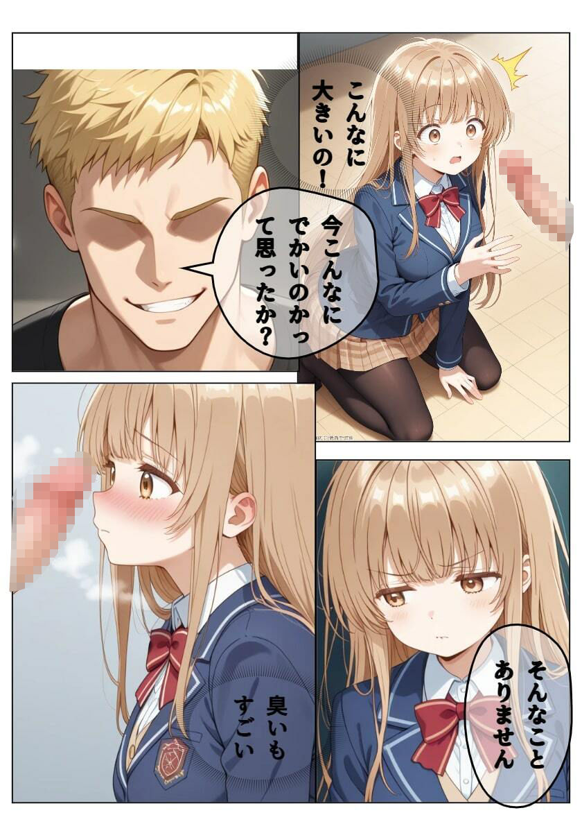 イケメン転校生に寝取られた天使様 サンプル7ページ目