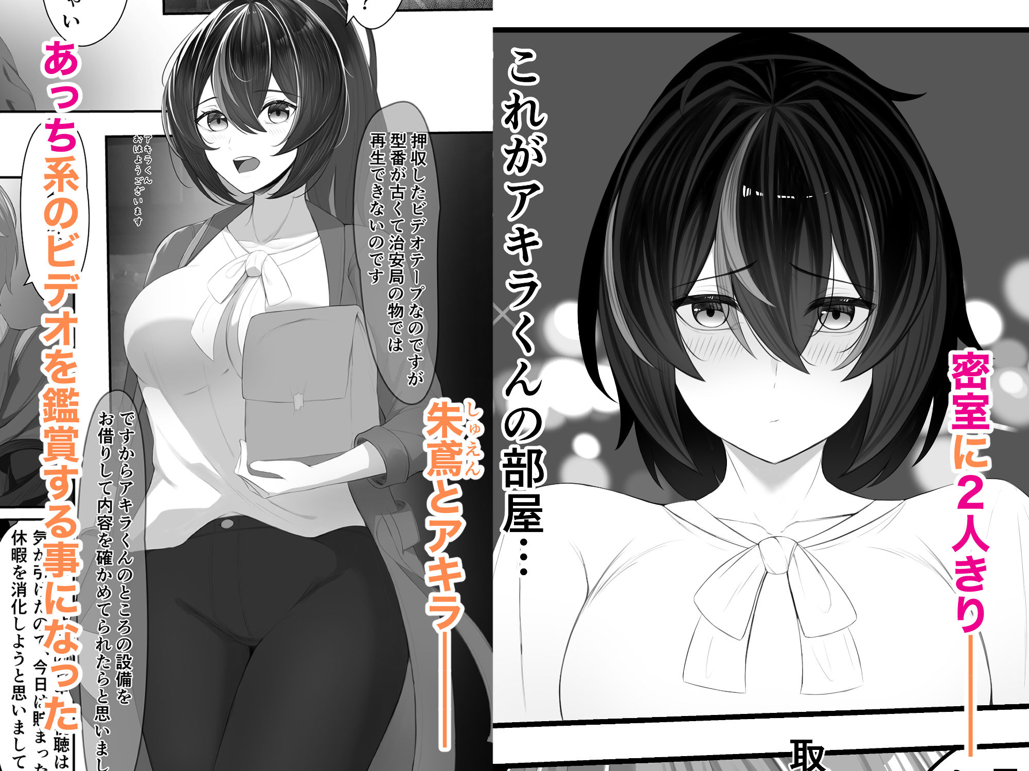 治安官朱鳶とあっち系のビデオ サンプル1ページ目