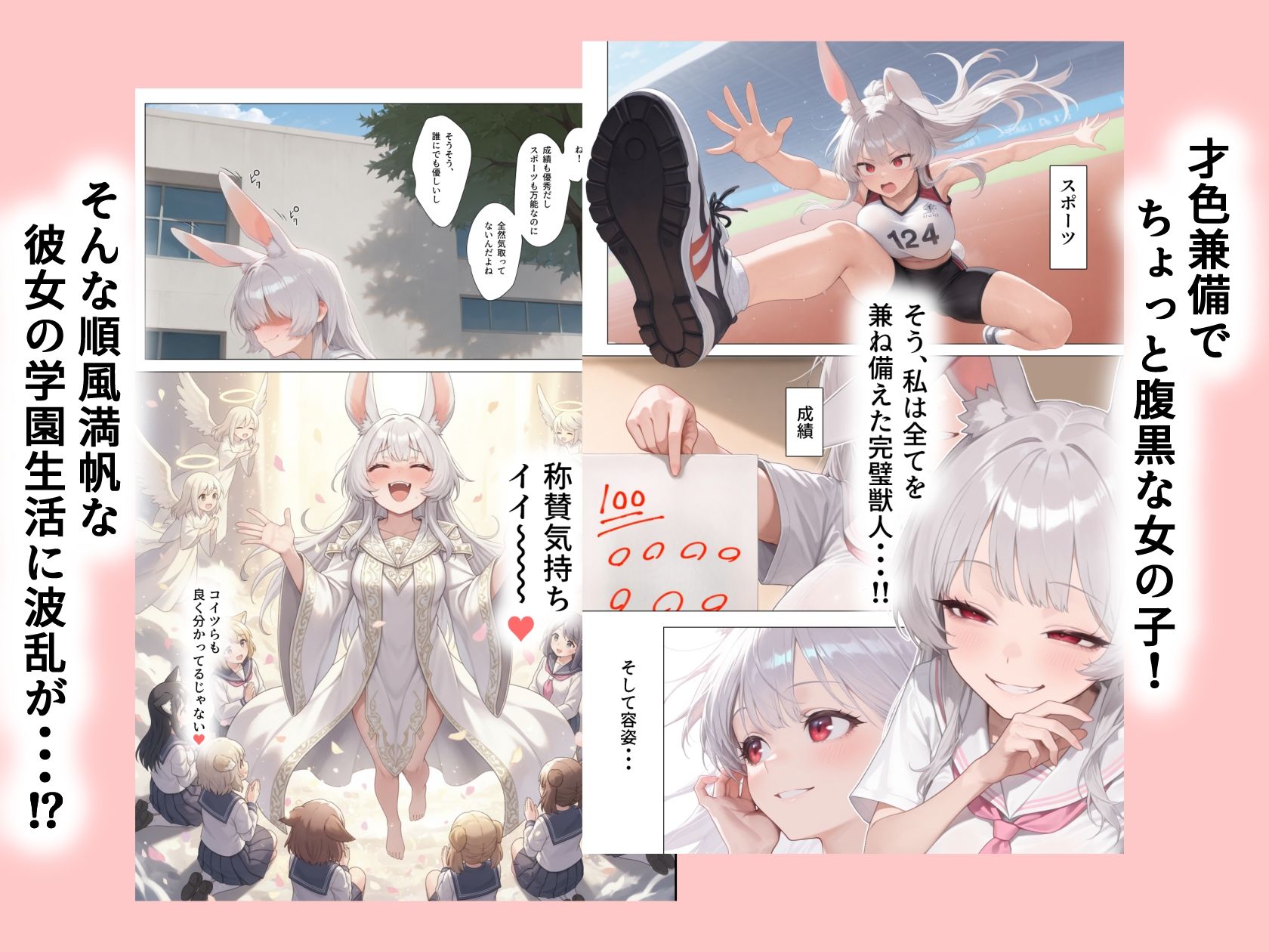 兎川ぴょんは発情しない サンプル3ページ目