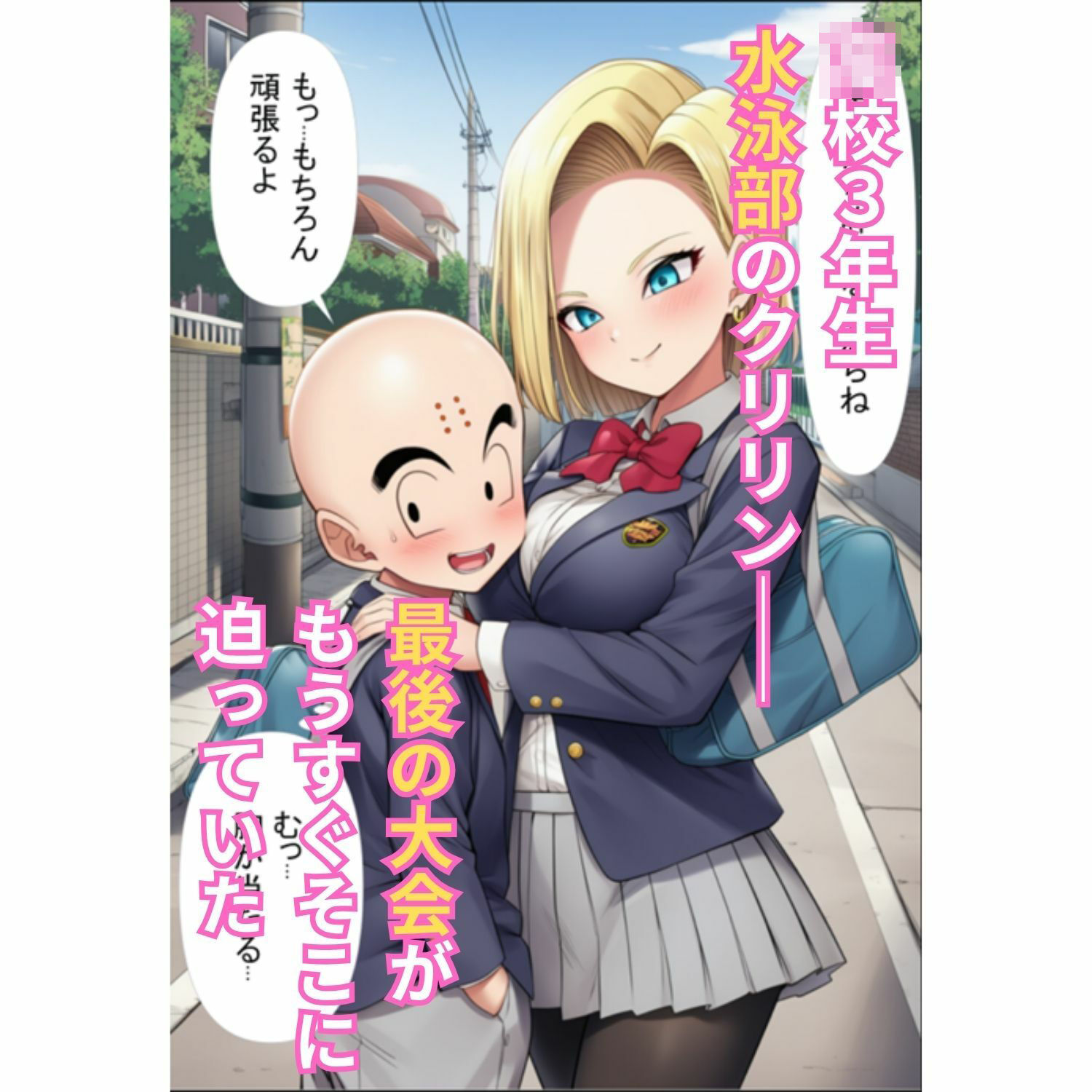 女子校生18号と女教師ブルマが僕のチンポを取り合う！   〜水泳部クリリンの中出し！トレーニング〜 サンプル1ページ目