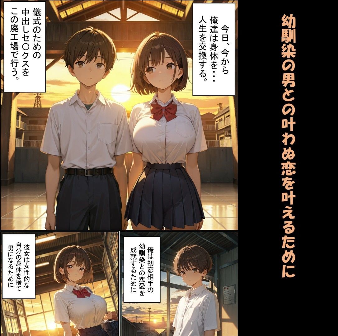 最高の人生交換 サンプル1ページ目