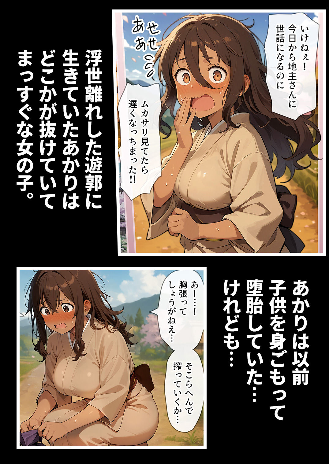 ムカサリ流し〜シアハセ編〜 サンプル2ページ目