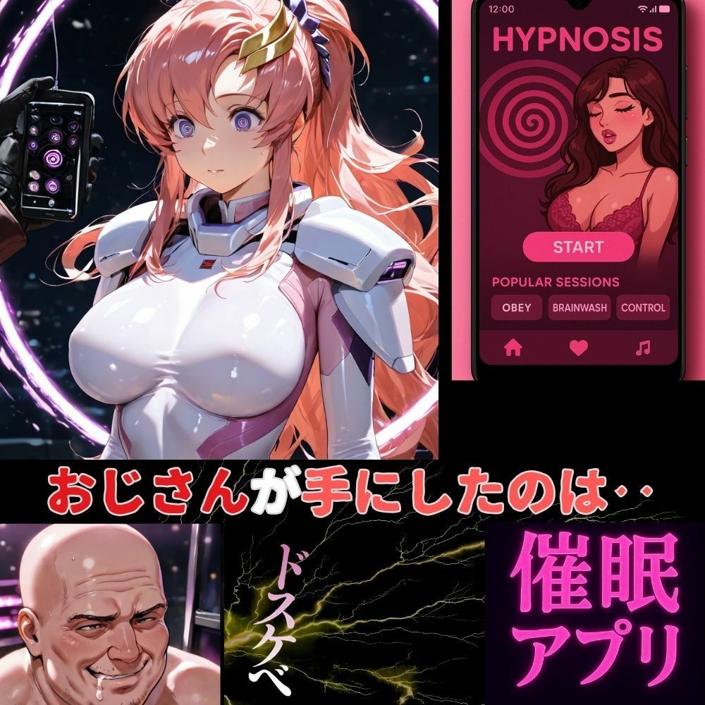催●アプリ【制御不能】ラクス・クライン  理性崩壊、感情停止、命令実行 サンプル1ページ目