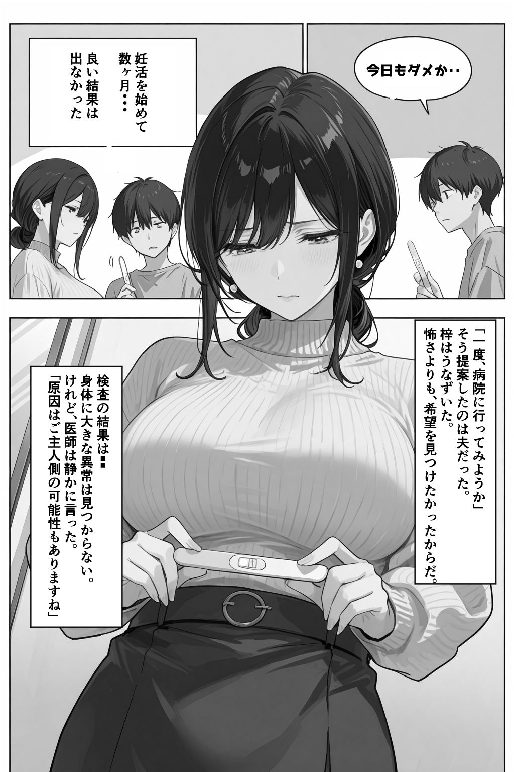 公認孕ませ ―夫が選んだ種付け相手は絶倫チンポの持ち主だった― サンプル2ページ目