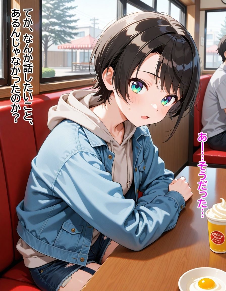 大〇スバル  デカチンに寝取られて彼氏君を振るまで サンプル1ページ目