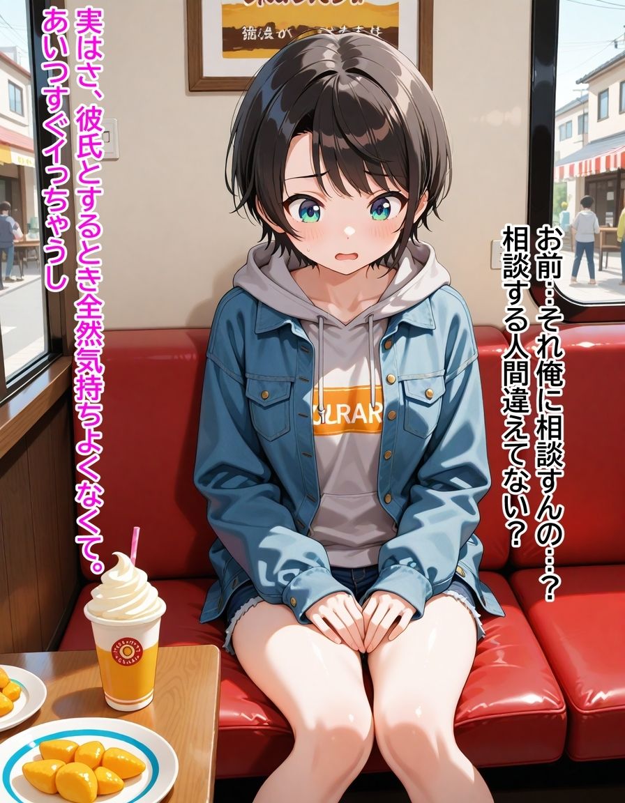 大〇スバル  デカチンに寝取られて彼氏君を振るまで サンプル2ページ目