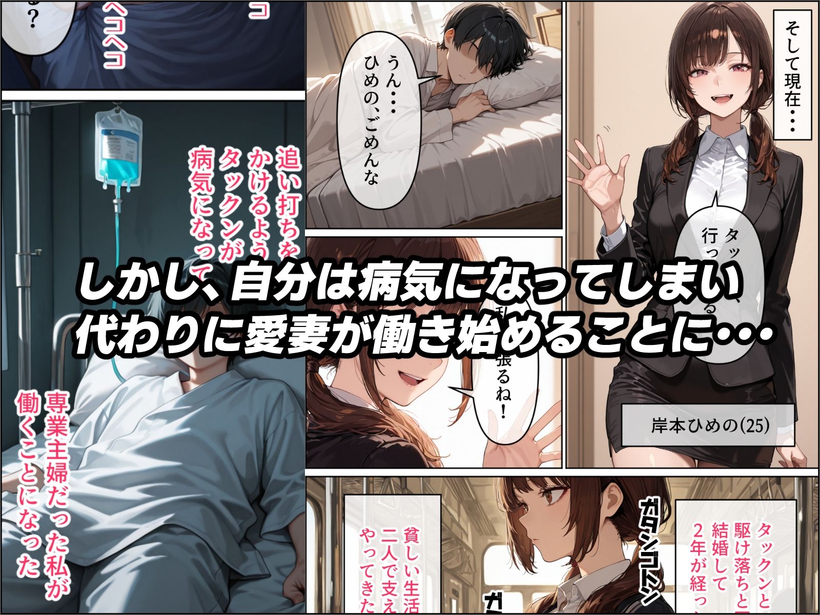 最愛の姉妻がブラック企業で裸踊り担当になった話（仮） サンプル2ページ目