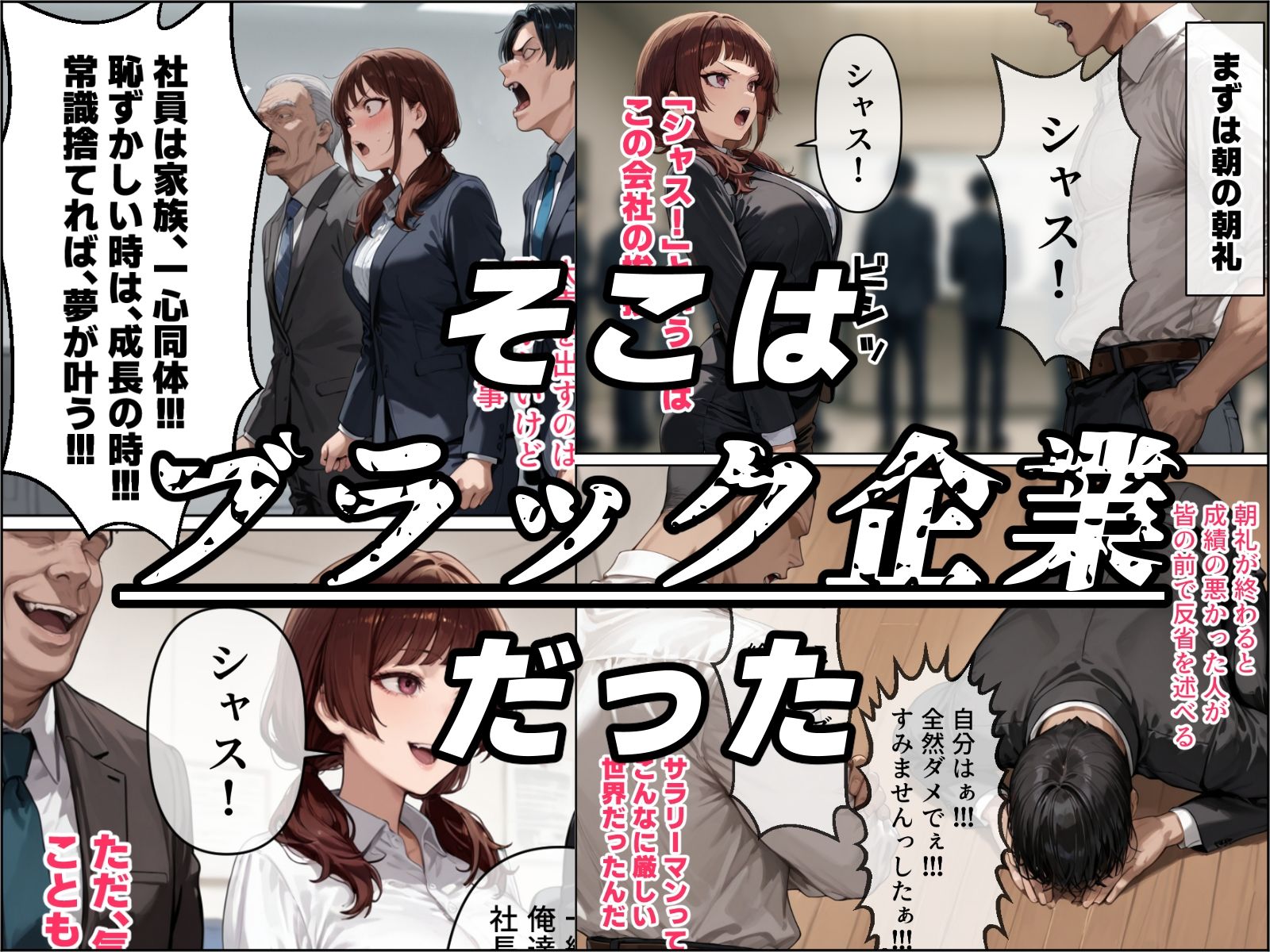 最愛の姉妻がブラック企業で裸踊り担当になった話（仮） サンプル3ページ目