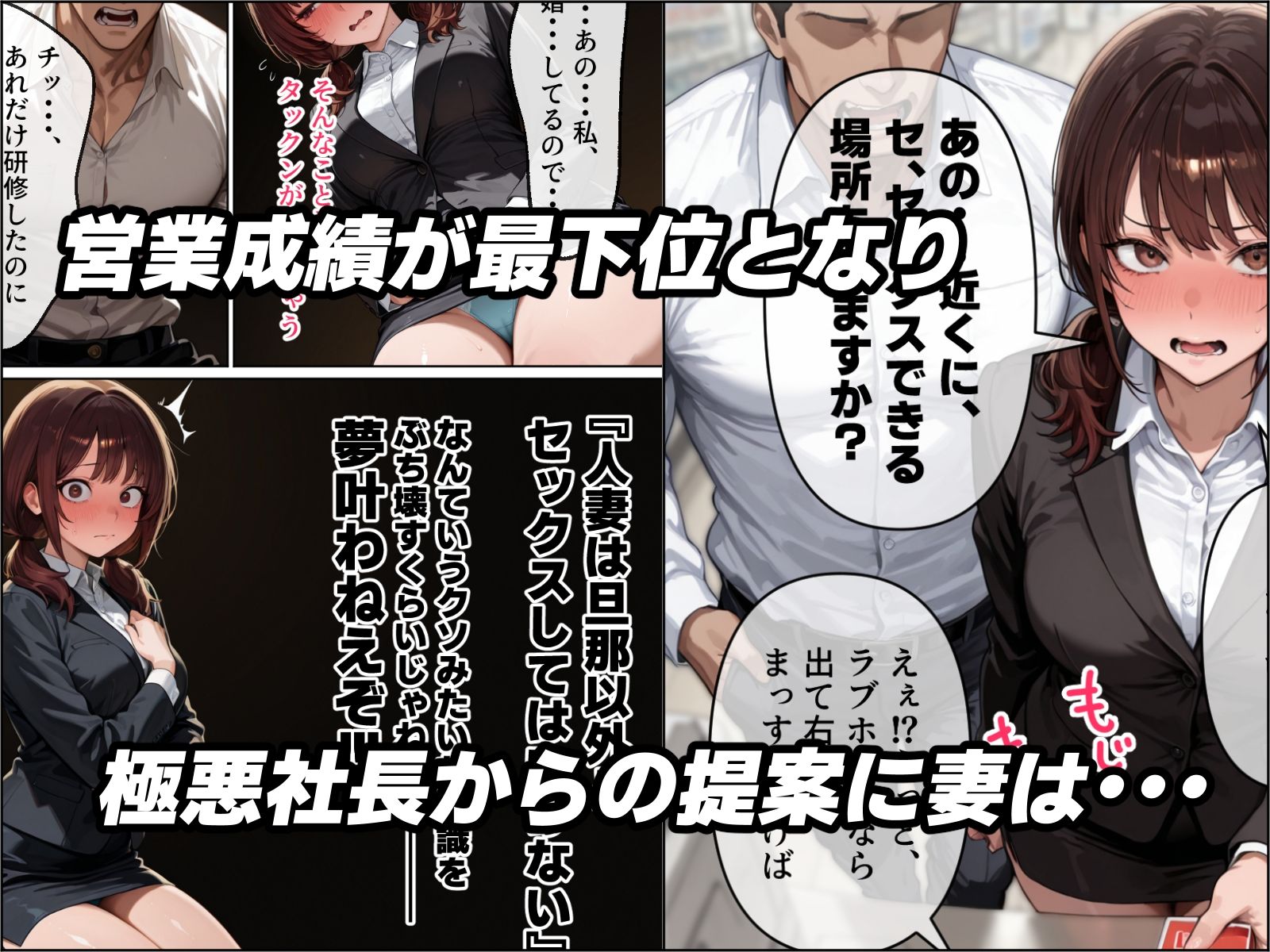 最愛の姉妻がブラック企業で裸踊り担当になった話（仮） サンプル6ページ目