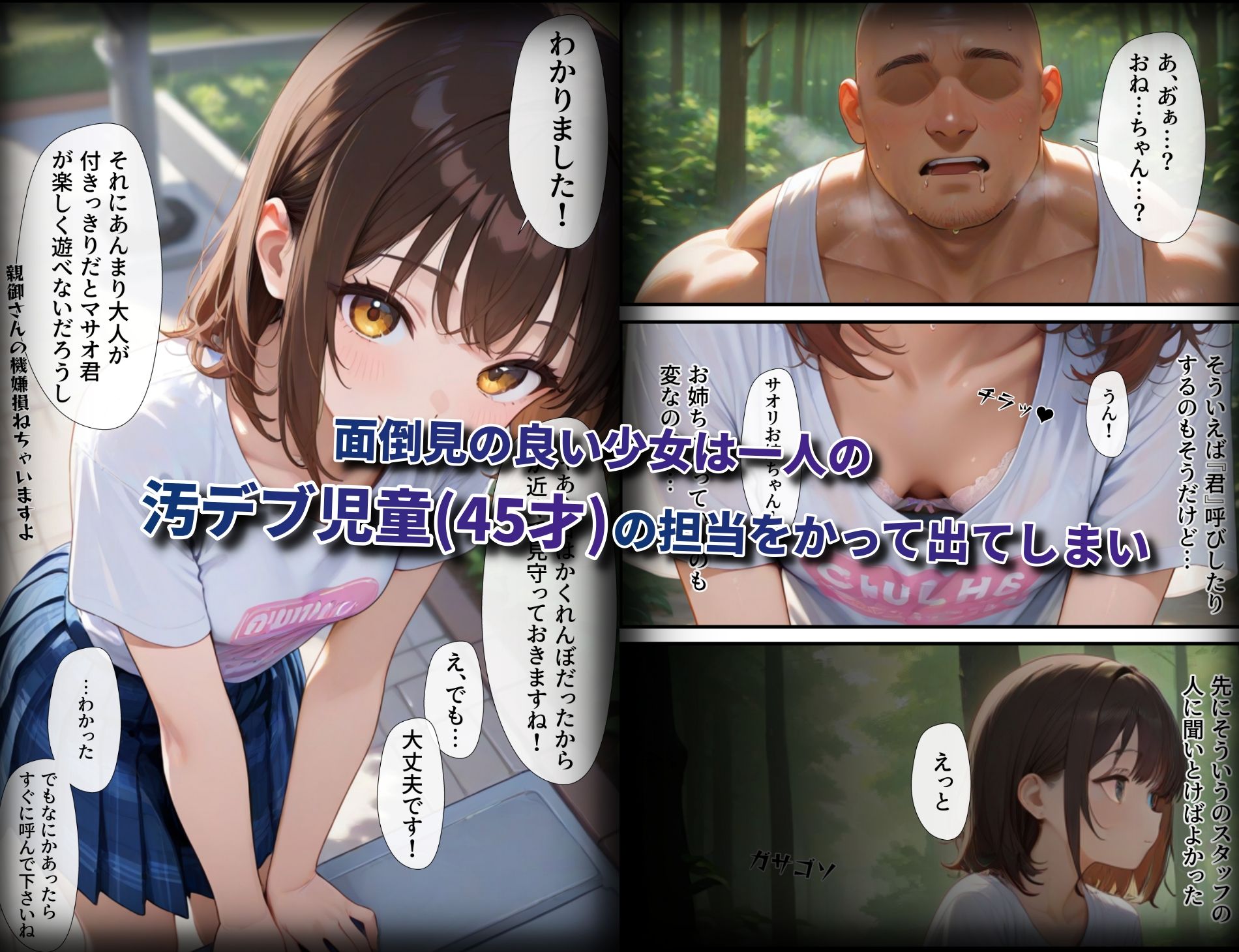 痴醜活動【ボランティア編】 サンプル2ページ目