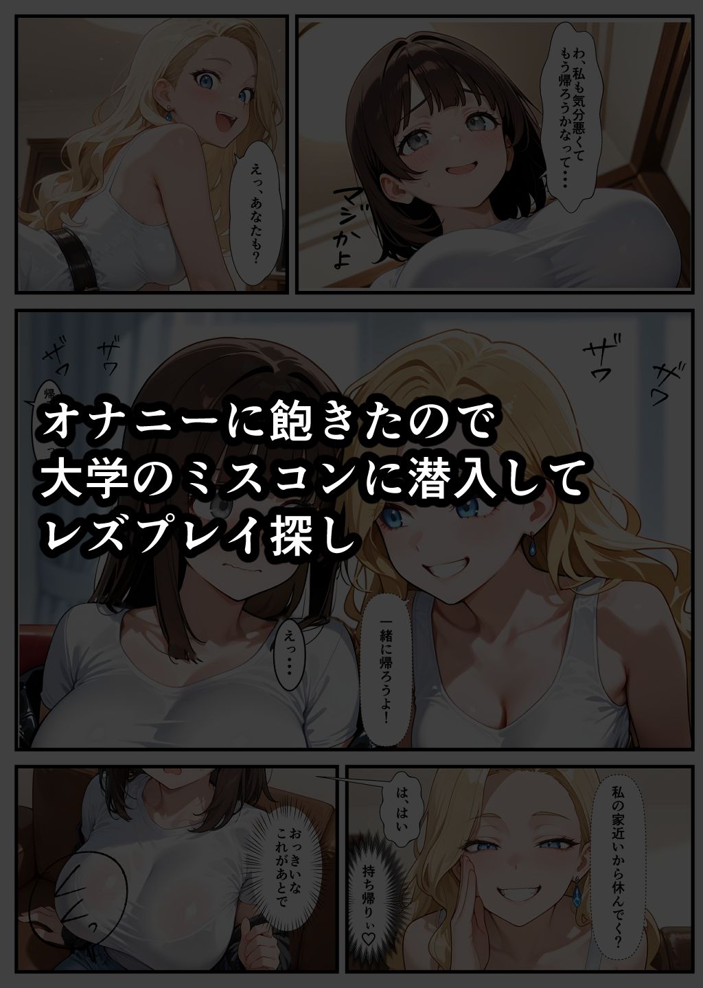 その場に合わせた変身能力で女の快感が止まらない サンプル6ページ目