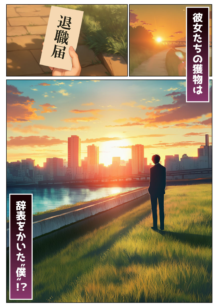エロいのが好きなので、会社に残ることにしました。― 全雑魚ちんぽに捧ぐ誘惑のフルコース ― サンプル2ページ目