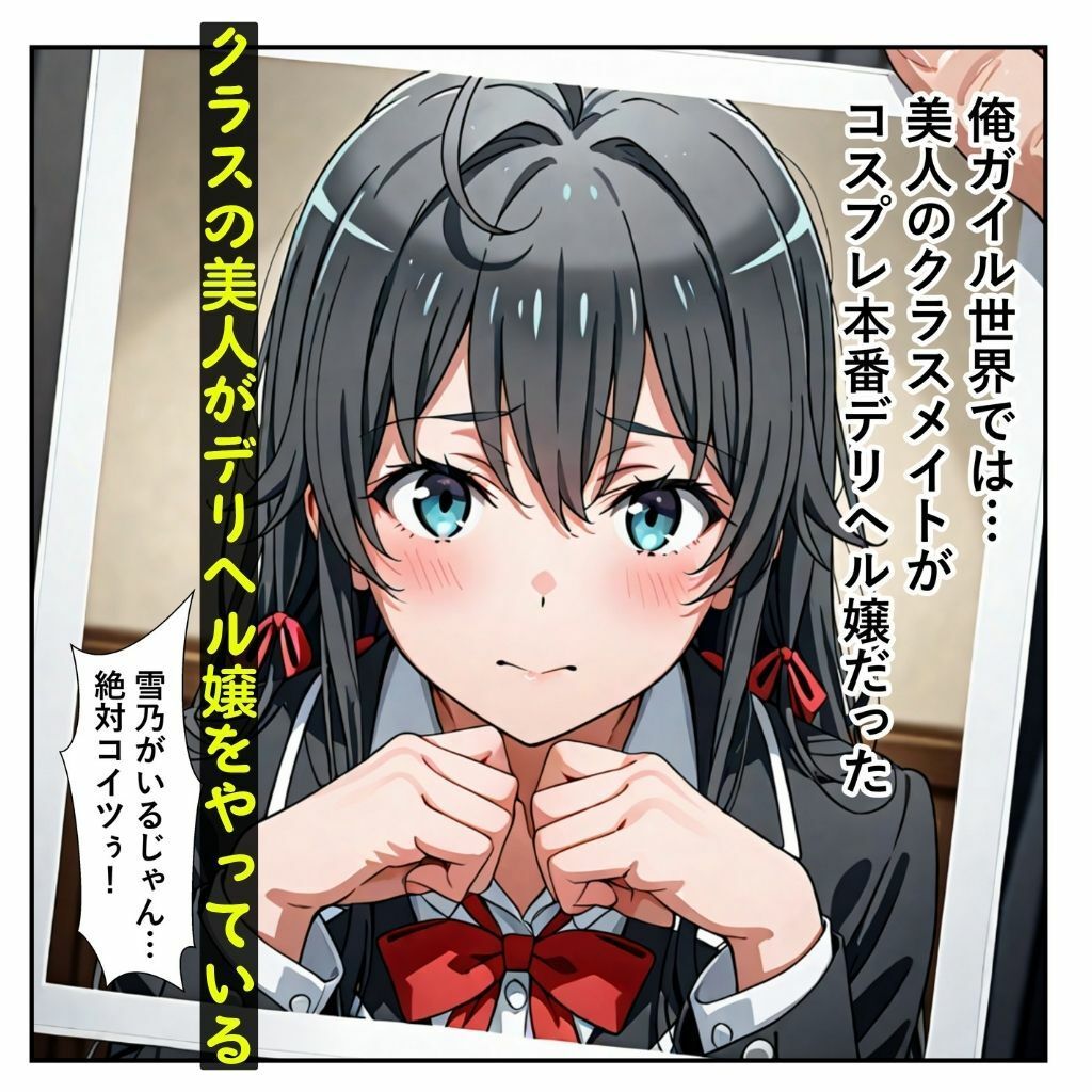俺ガイル世界では？美人のクラスメイトがコスプレ本番デリヘル嬢だった［本編＋大量エロCG付き］ サンプル2ページ目