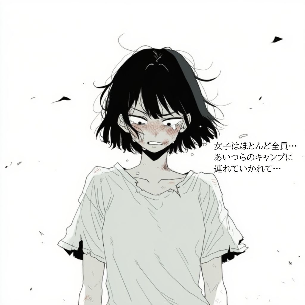 戦場で拾ったダウナー系JKに誘惑されたので、無責任中出しして孕ませた。 サンプル9ページ目