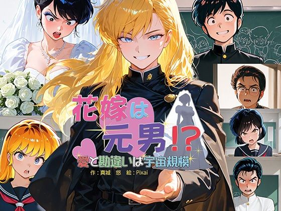 花嫁は元男！？愛と勘違いは宇宙規模