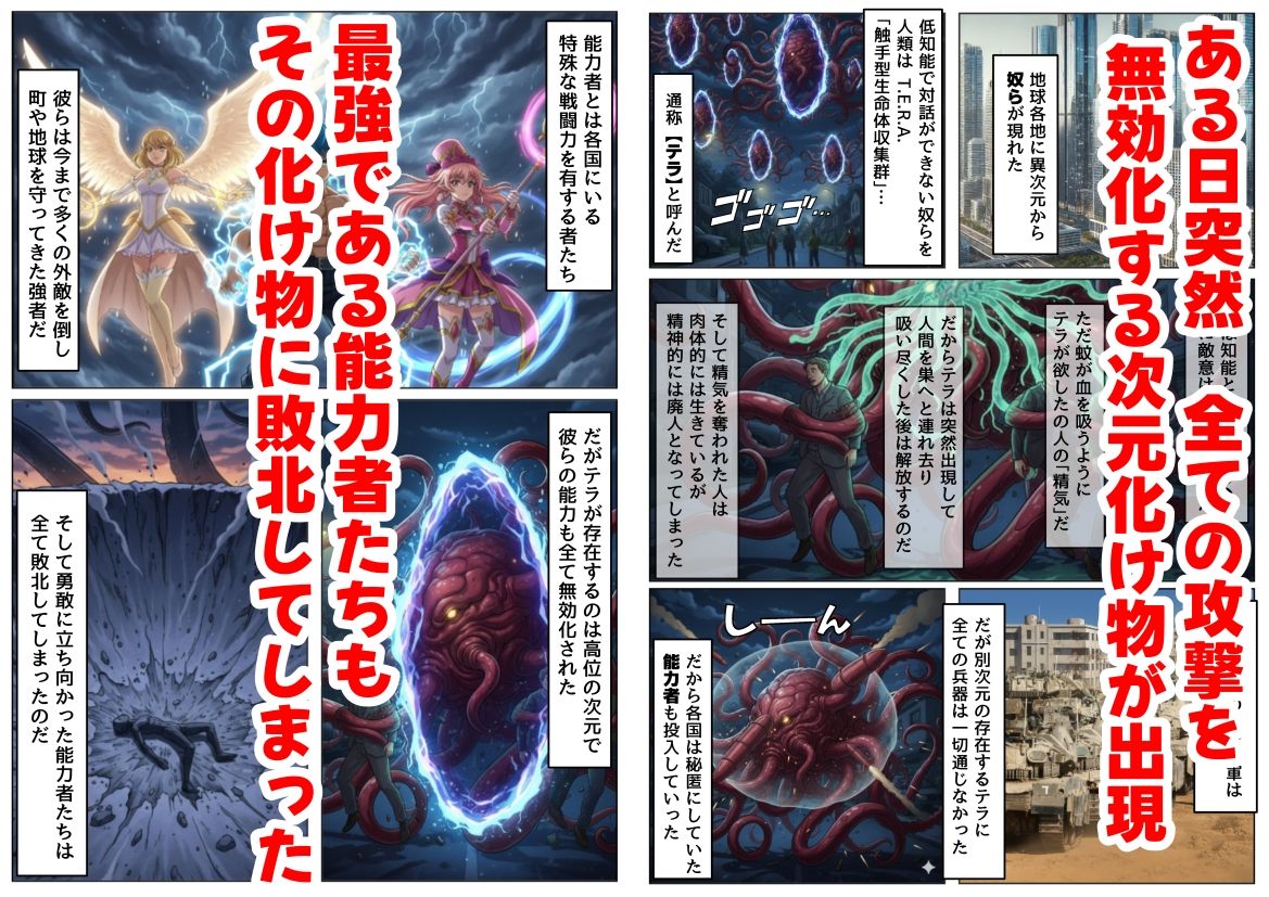 とある敗北少女たちを、治療前にイタズラ♂してみる《後編》 サンプル1ページ目