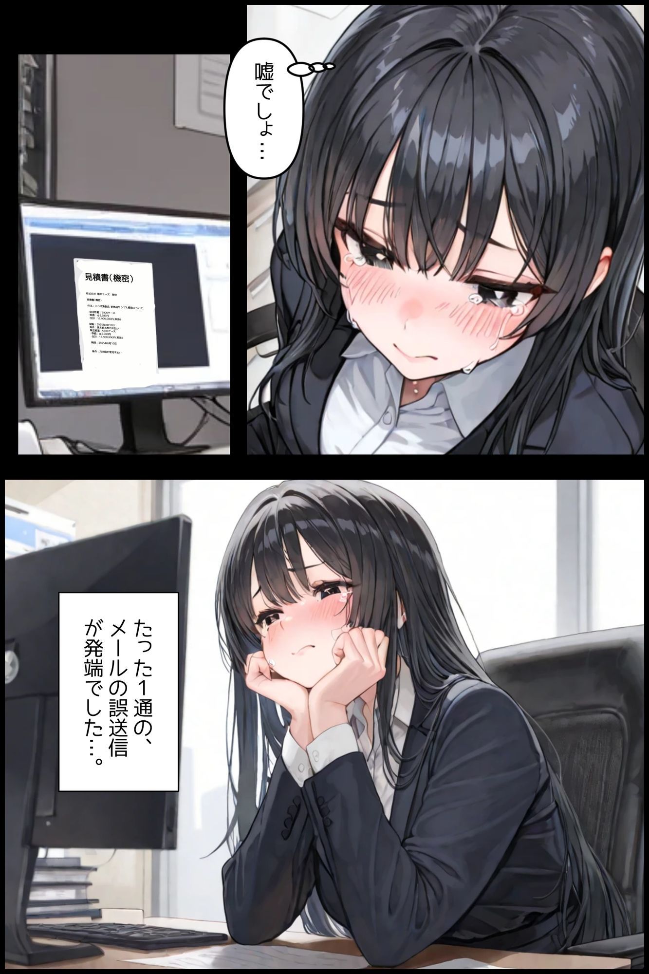 損害賠償として痴●されることになりました。 サンプル4ページ目