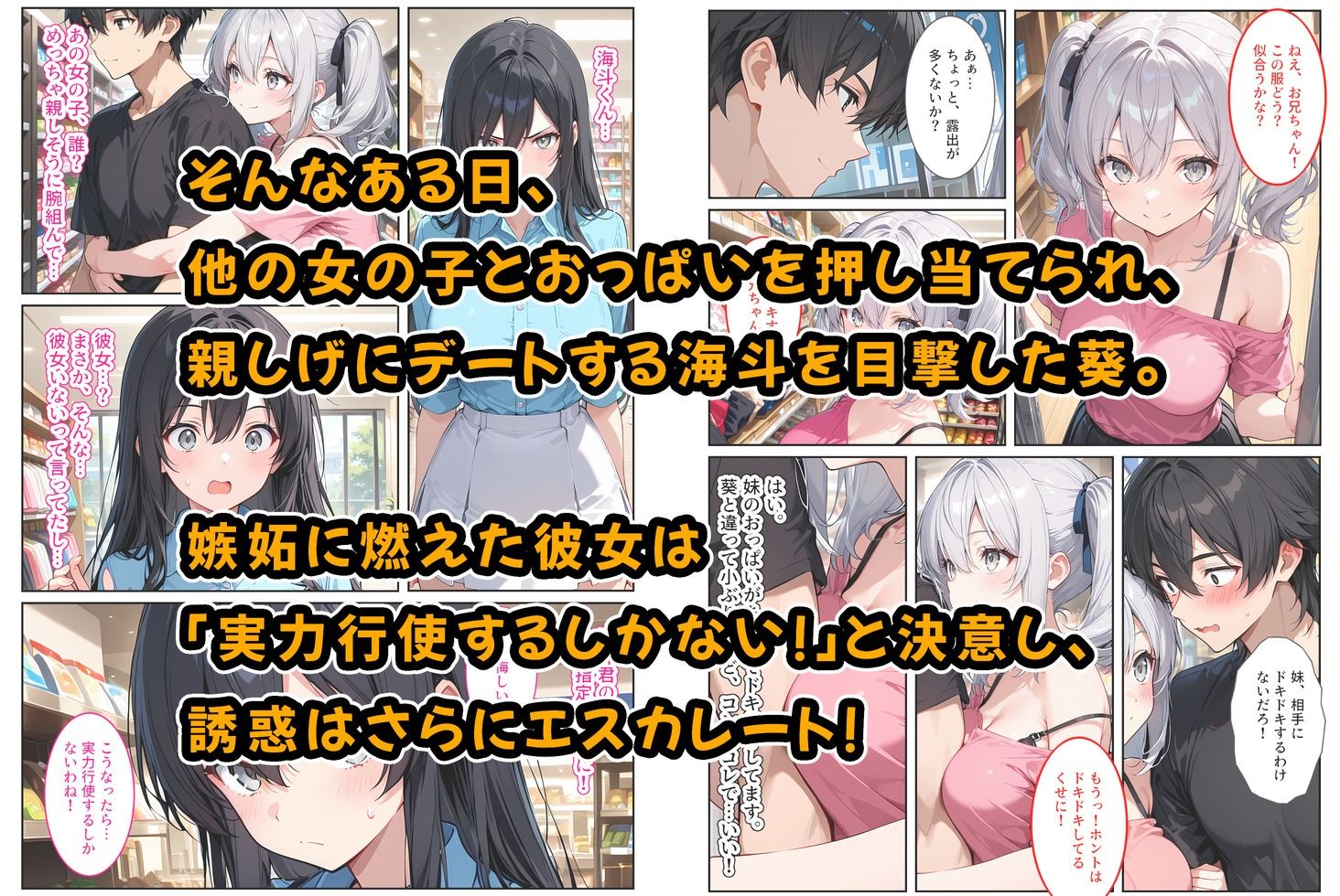 隣の席の清楚な爆乳同級生がカラダで煽って中出し懇願してくる話 サンプル4ページ目
