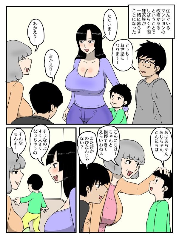 人妻で経産婦の妹が俺のオナホになった件1 サンプル1ページ目