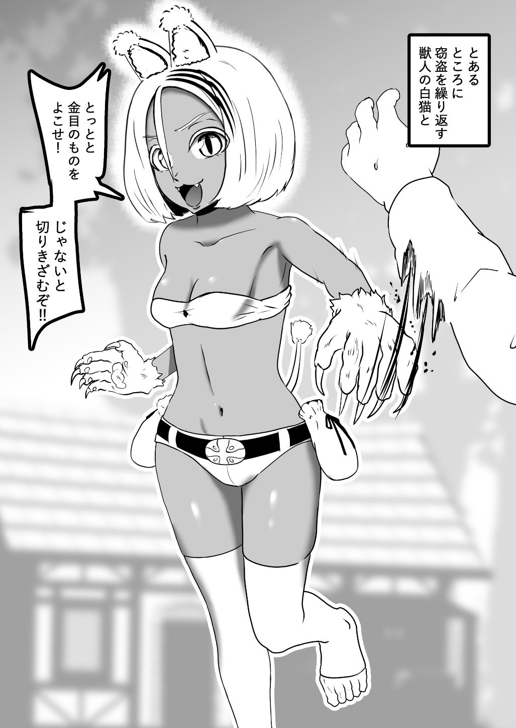 ヴァンパレイド8・5 〜白猫 黒狼 調教編〜 サンプル2ページ目
