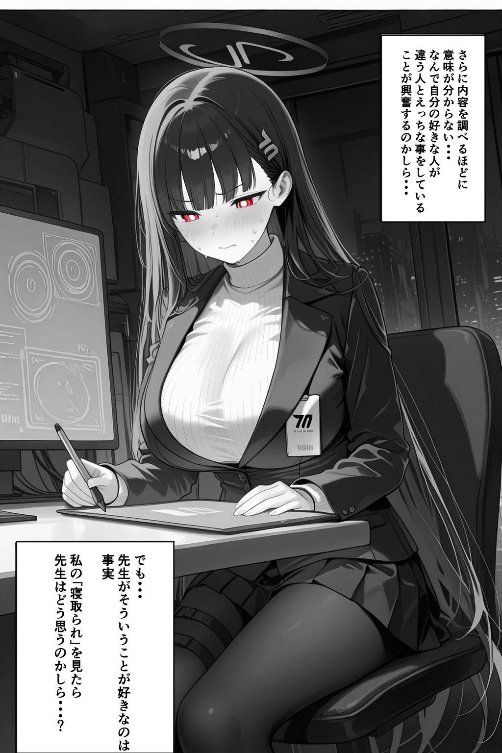 これは合理的な選択...ネトラレが好きな先生のために サンプル4ページ目