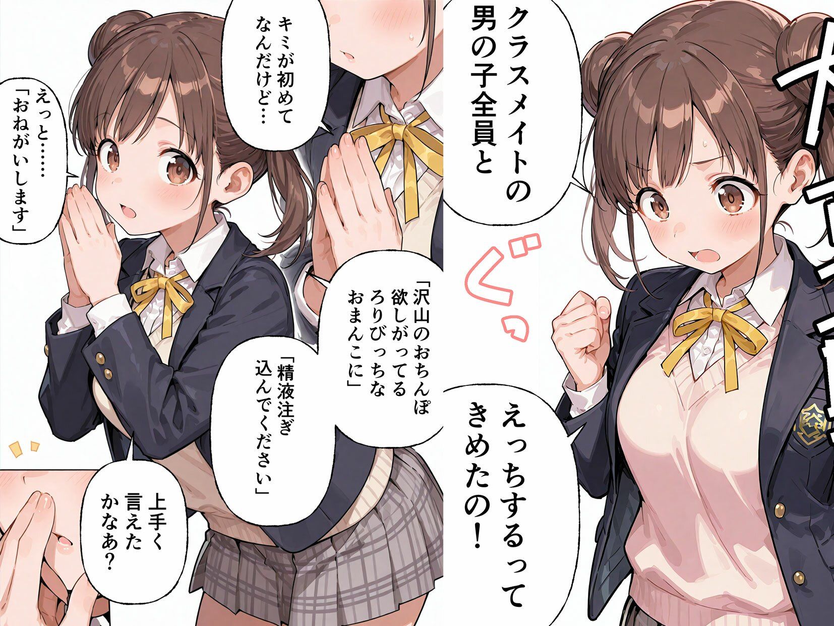 ろりびっちになりたいアイドルが俺と練習セックスする話 サンプル2ページ目