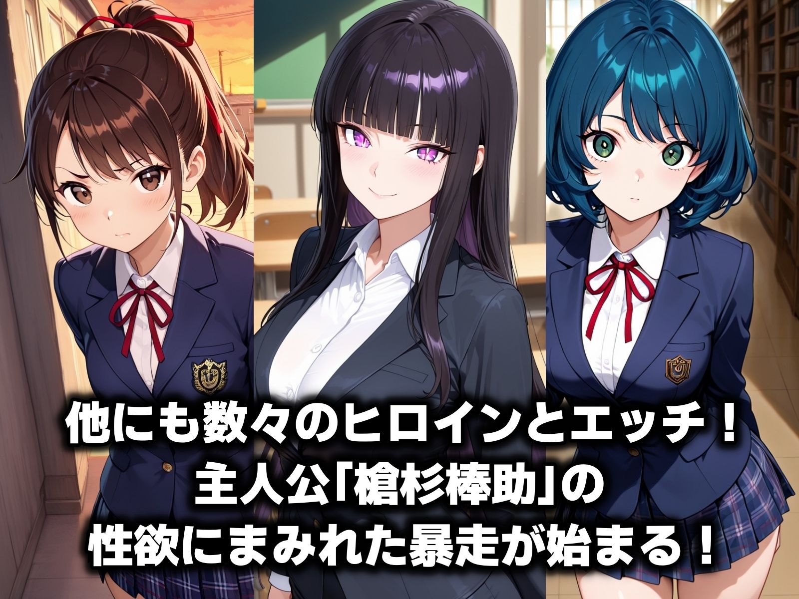 俺のチートスキル『魅了肉棒（マジカルチ●ポ）』がチートすぎて即堕ち学園ハーレム目指せるんですが！？ サンプル5ページ目