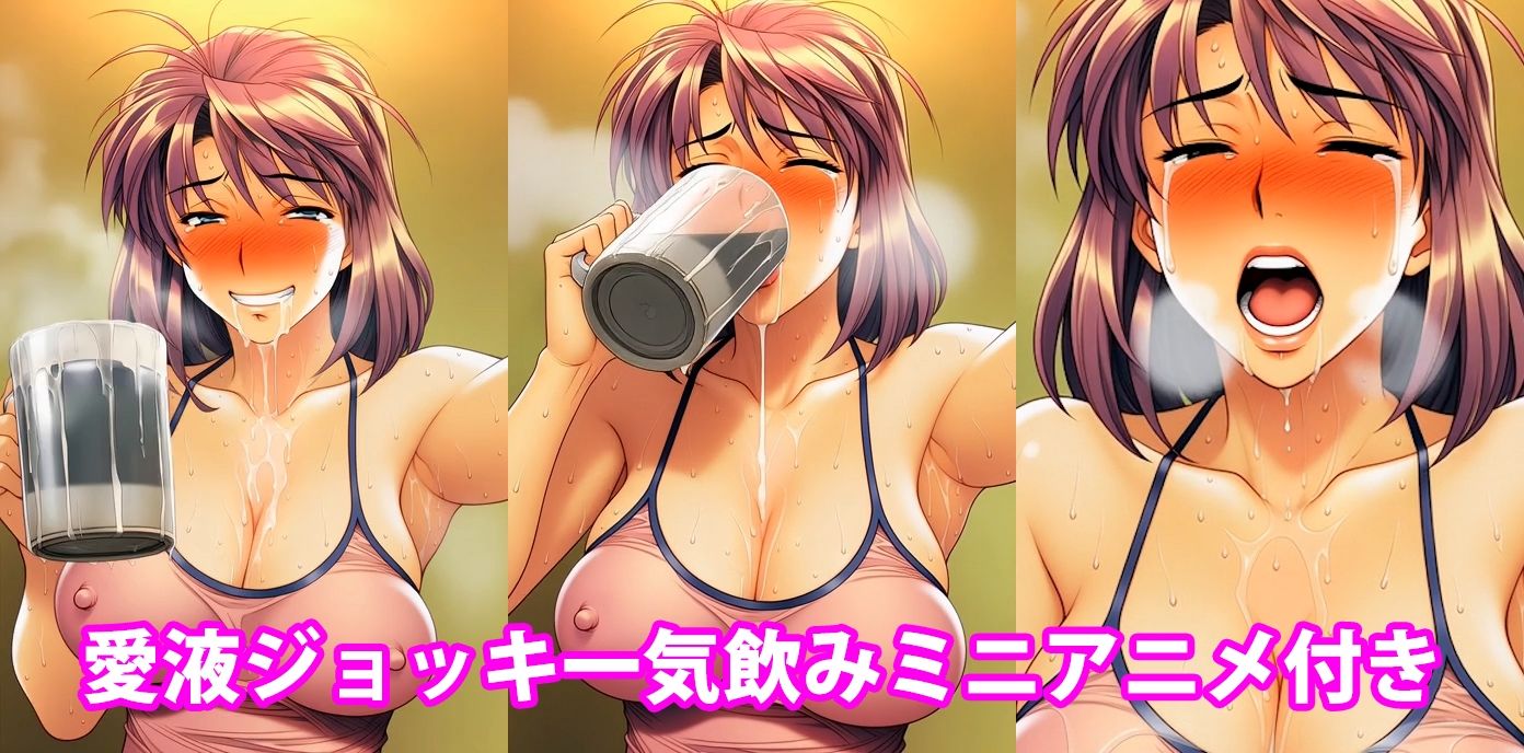 『人妻の濃厚寸止め愛液をジョッキ一杯に溜めて一気飲みさせる、不味そうに飲んだらもう一度溜めておかわり』【後編】 サンプル3ページ目