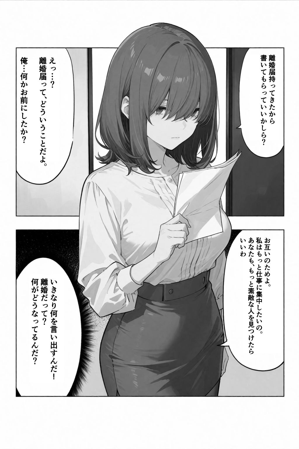 シゴできOLな嫁は俺と離婚をしたいようなのだが...？ サンプル5ページ目