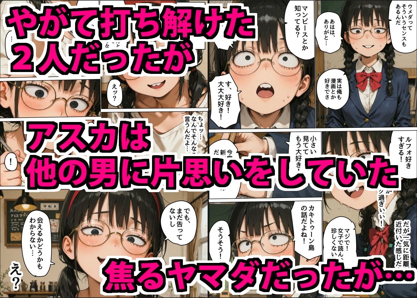 本命がいるくせに俺で妥協した地味系彼女を嫉妬と興奮でヤリ潰す話 サンプル3ページ目