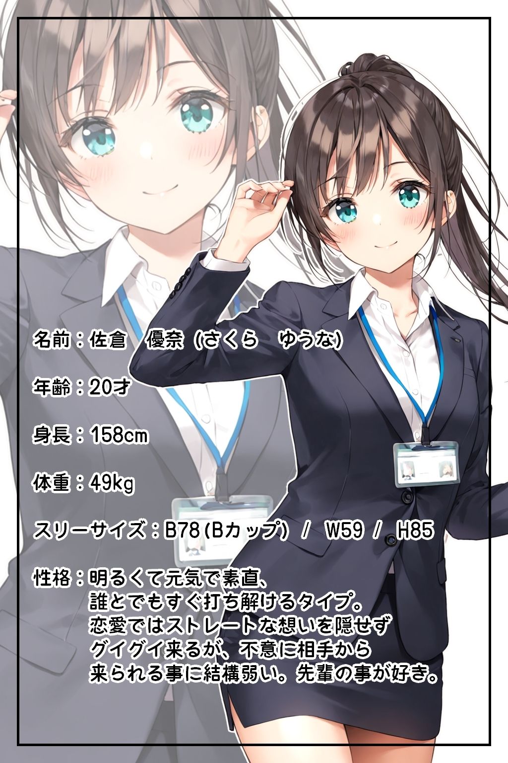 OLさんとえっち  佐倉優奈の場合 サンプル6ページ目