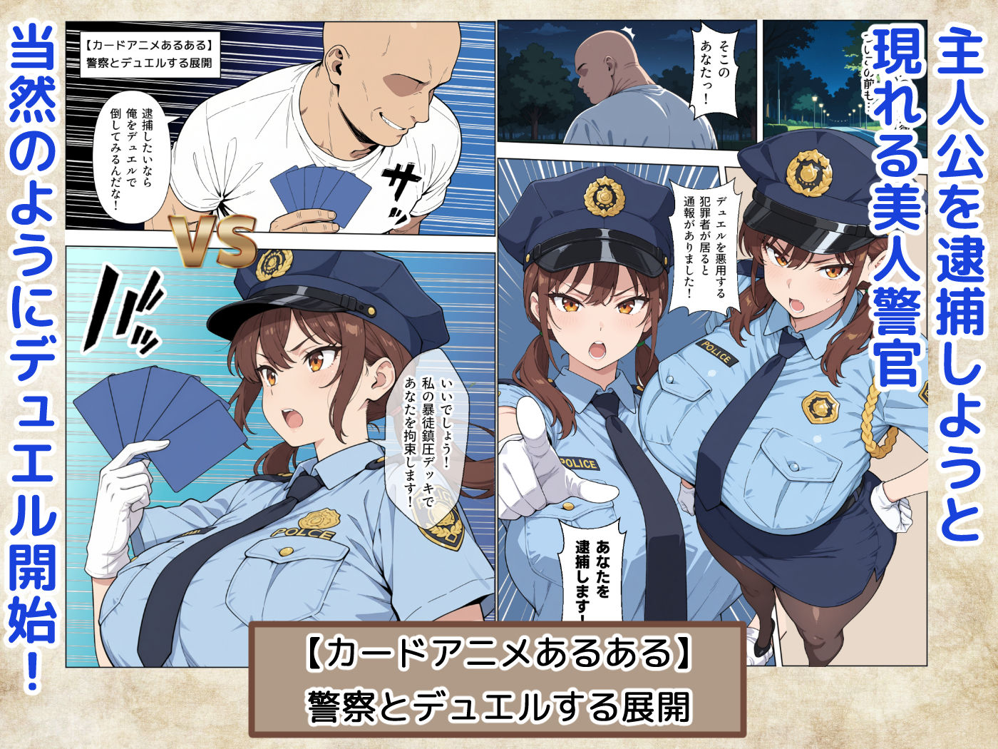 カードアニメあるあるの世界で無双してみた サンプル5ページ目