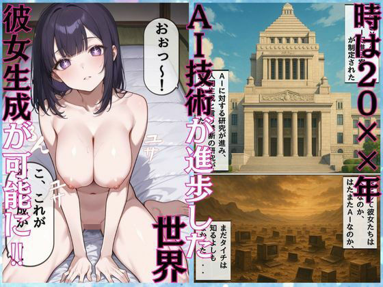 俺だけのAI彼女生成  〜憧れの女子に中だしするまで〜 サンプル1ページ目