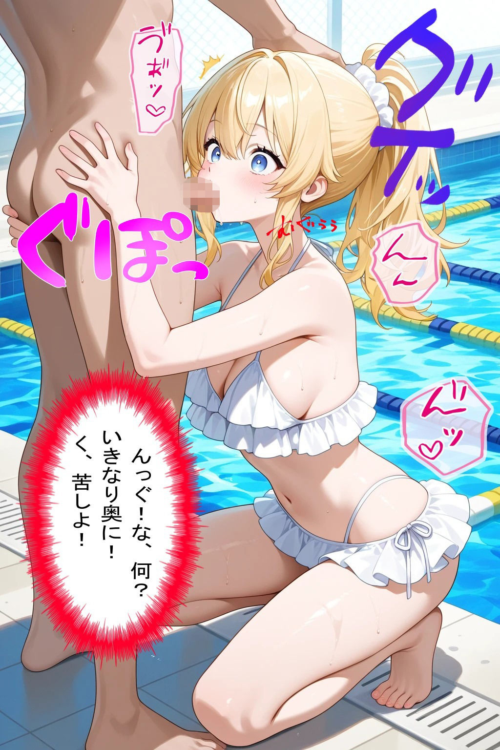 青春メモリー  献身彼女  水着ver サンプル4ページ目