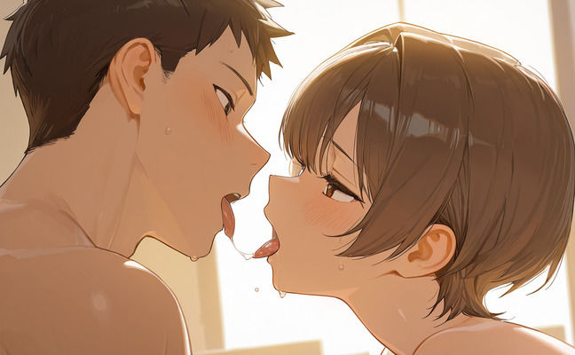 欲求不満な人妻と何度も求め合う サンプル2ページ目