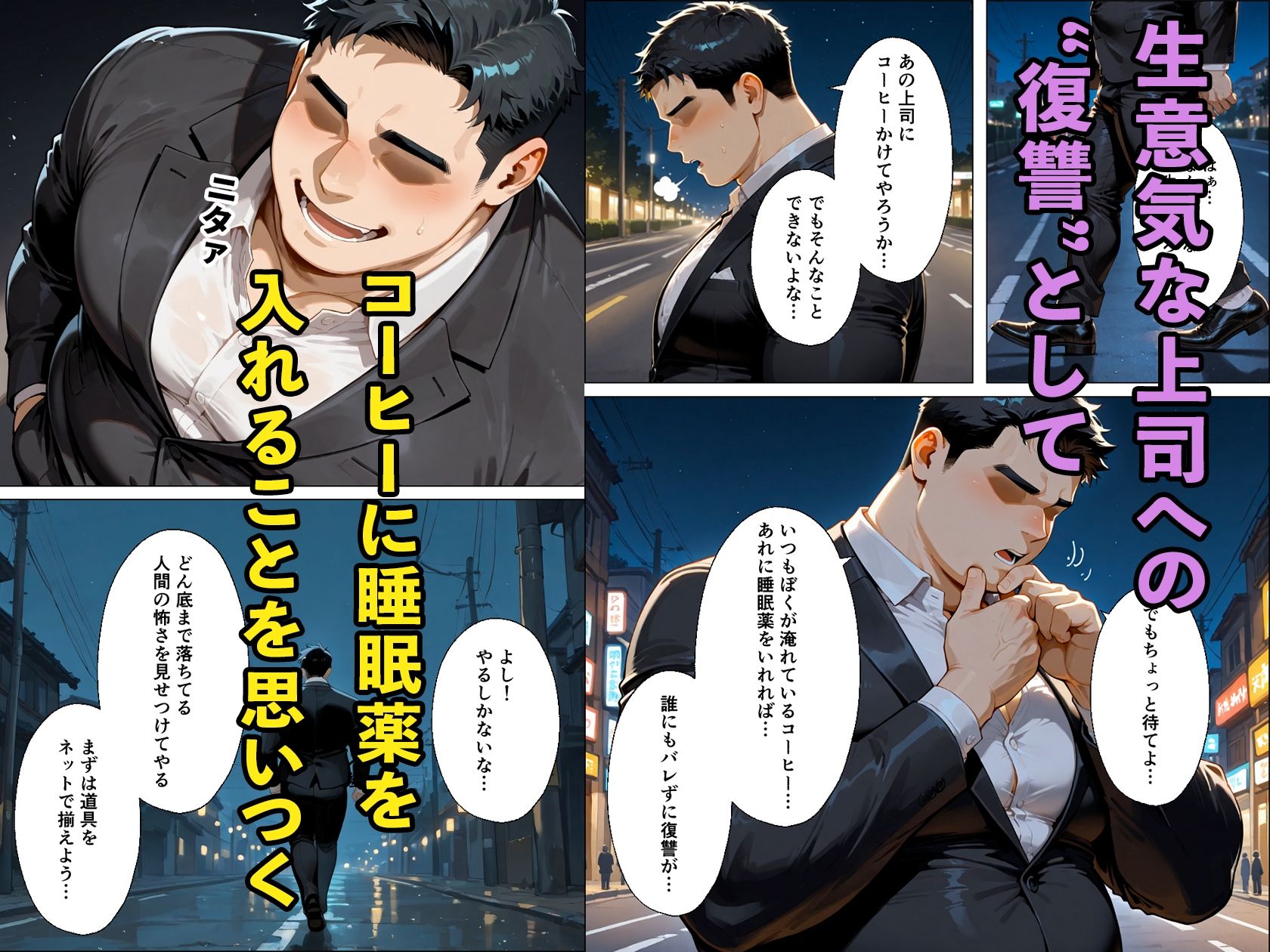 生意気上司を性奴●になるまで犯し続けてみた サンプル4ページ目