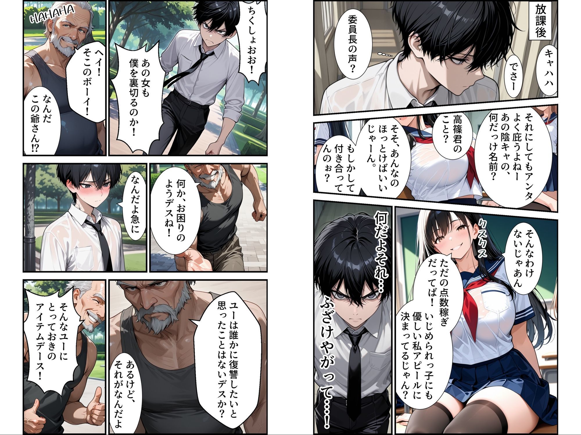 属性改変 〜ムカつく奴はエッチに改変〜 サンプル3ページ目