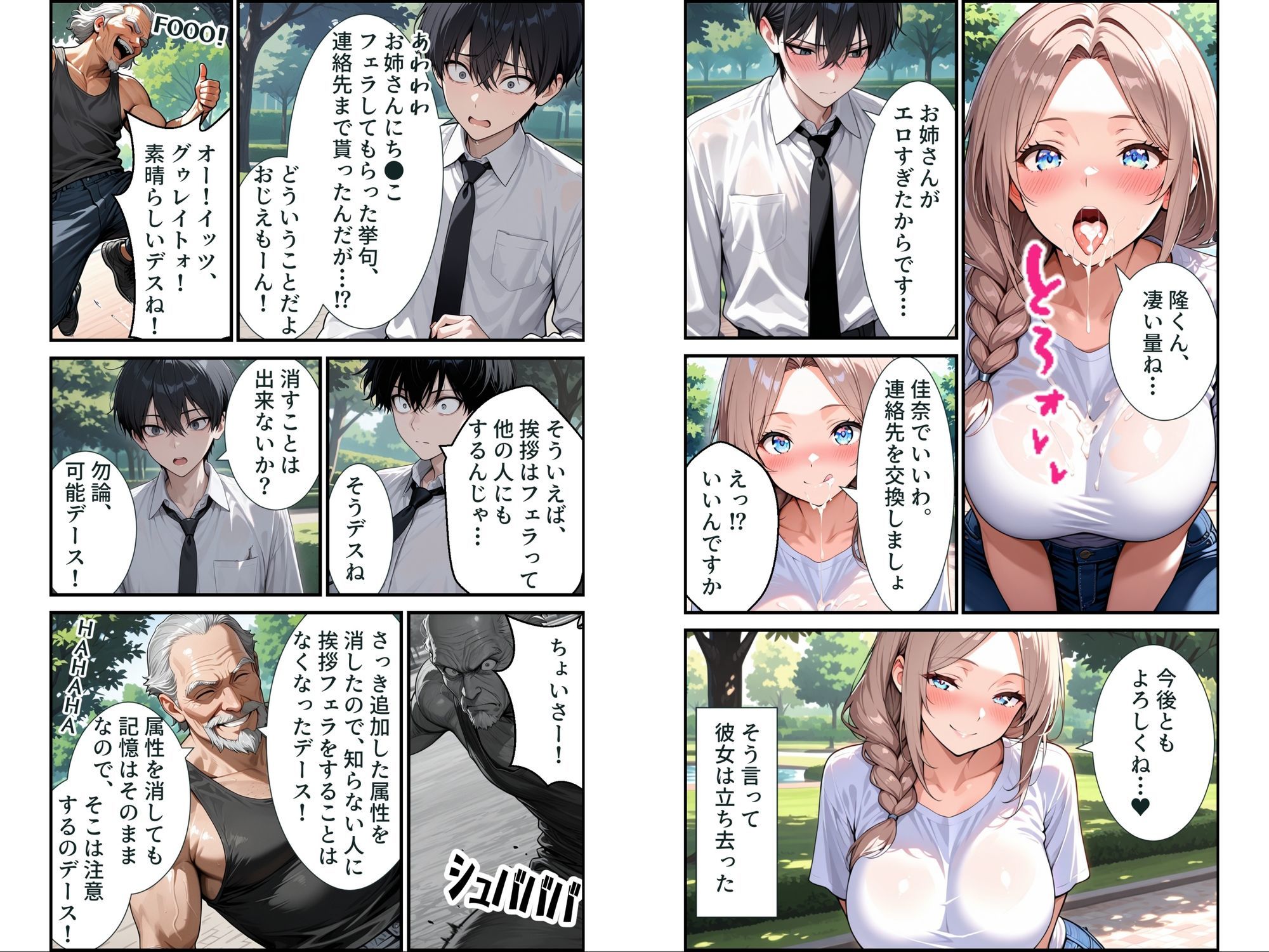 属性改変 〜ムカつく奴はエッチに改変〜 サンプル8ページ目