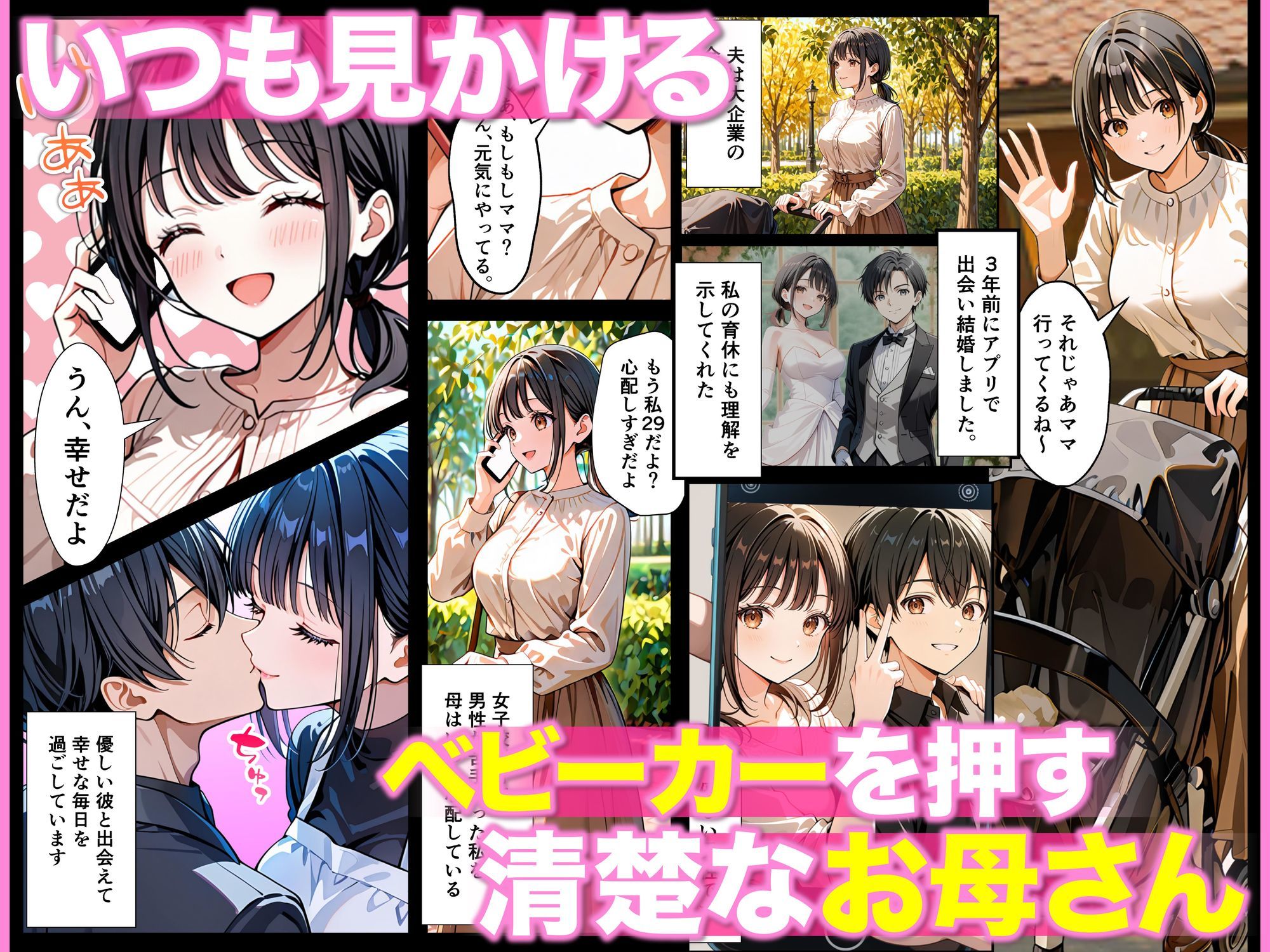 ベビーカー産後処女ママ催●NTR キモ弱者男性専用肉便器化大成功！二人目托卵で離婚確定！？全部ノットリ上書きしちゃいましたSP サンプル1ページ目