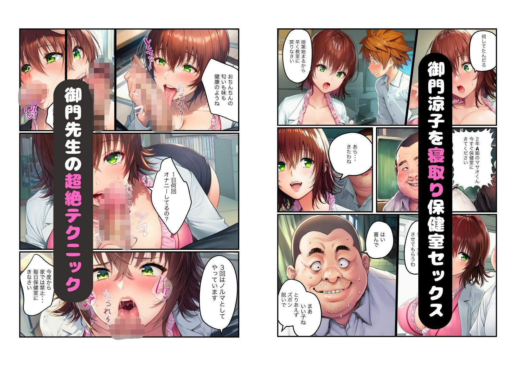 催●で寝取られハーレムセックス サンプル7ページ目