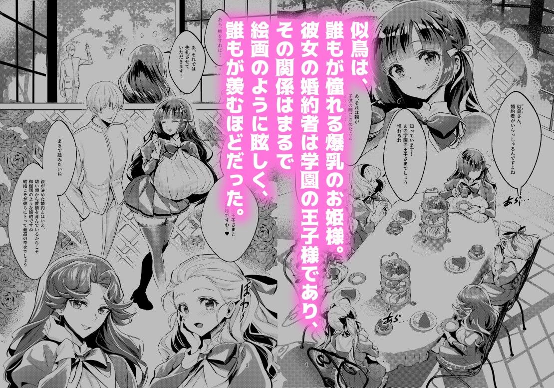 お姫様は王子さまよりキモおじが大好きですが NTRなんてありません サンプル1ページ目