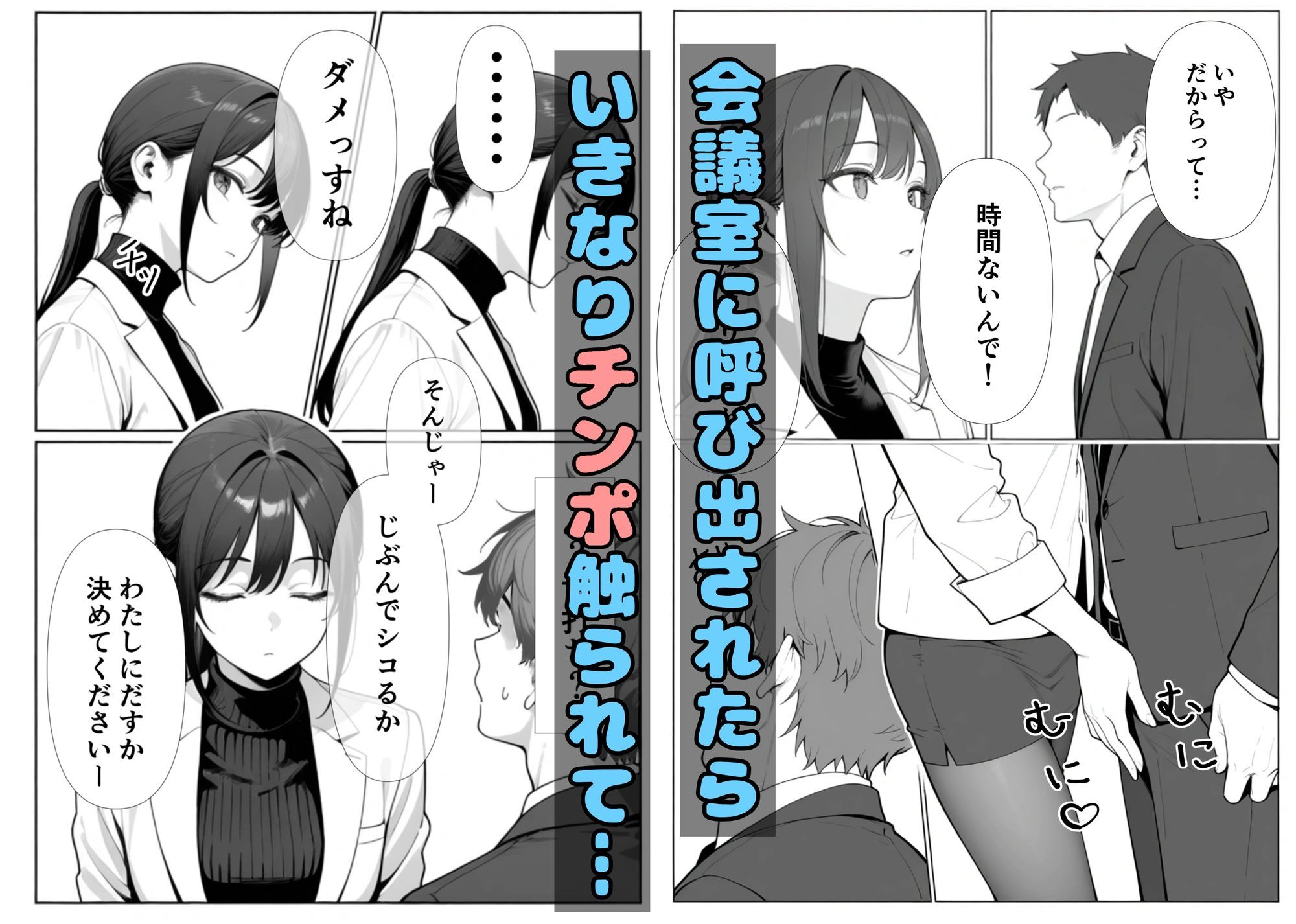 人事の黒川さん＃1会議室で中出しされる サンプル2ページ目