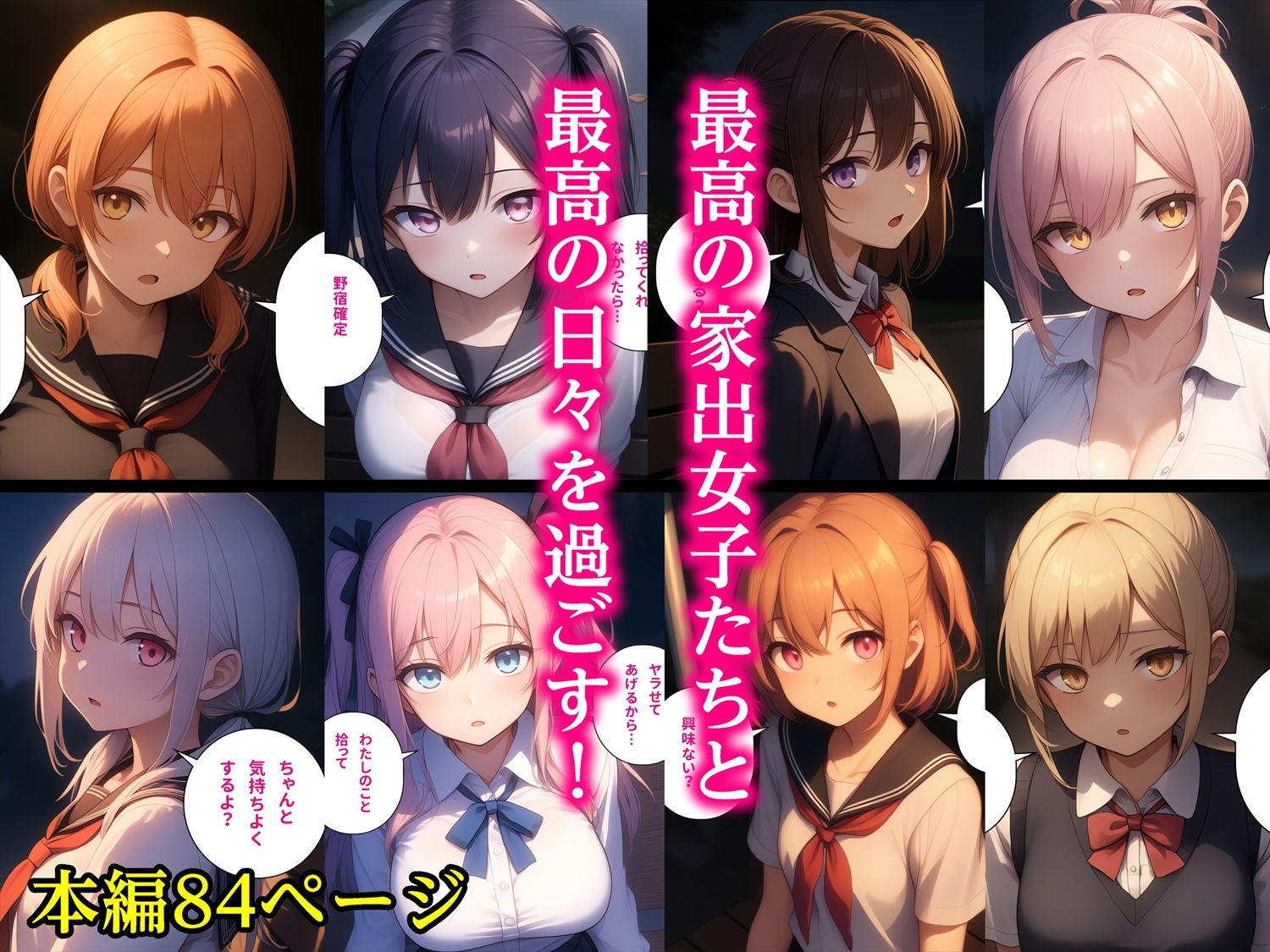 即オチ家出少女〜行き場のない女の子を拾ってヤラせてもらう〜 サンプル8ページ目
